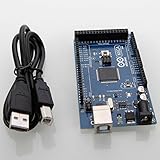 Arduino Mega 2560 D1208 Development Board with USB Cable Blue & Black