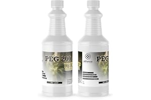 Polyethylene Glycol 200 (PEG 200) - 2 Quart Bottless (64 fl oz.) - Convenient Pack Size for Various Industrial Applications, 