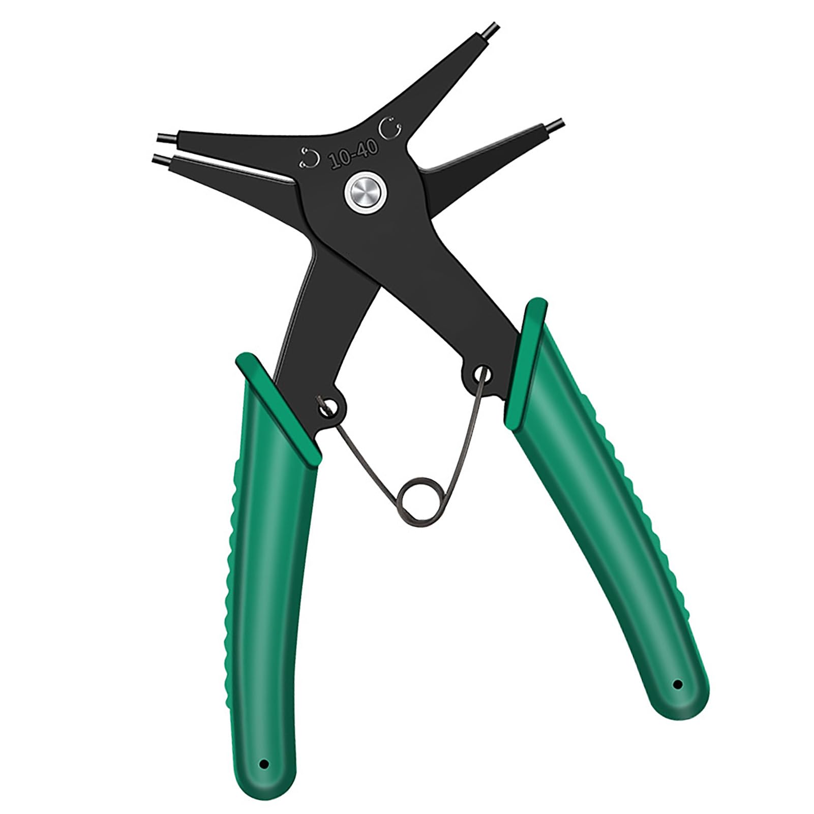 Circlip Pliers, 2 in 1 High Carbon Steel Hand Tool with Wide Opening, for Snap Ring Removal, Maintenance, for Repair Use
