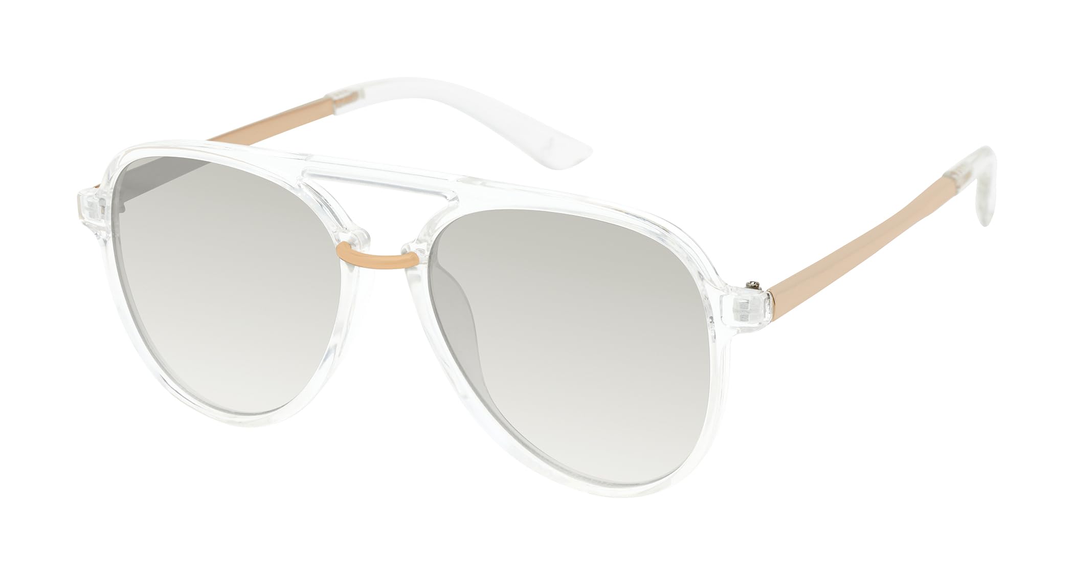 Jessica Simpson Combo Plastic Aviator with Metal Bridge and Temple Image