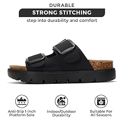 Project Cloud Genuine Leather Platform Sandals
