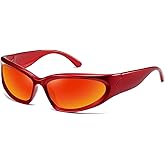 kimorn Y2K Wrap Around Polarized Sunglasses Womens men Swift Oval Fashion Sport Shades Sun Glasses K1273
