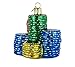 Old World Christmas Poker Chips Glass Blown Ornament