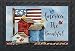 Freedom Birdhouses Spring Doormat Indoor Outdoor Patriotic Primitive 18" x 30"