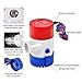 Goplus Bilge Pump for Boats, 12V Marine Boat Yacht Submersible Water Pump (1100 GPH with 1-1/8