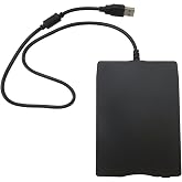 Xspeedonline 3.5-inch USB 2.0 Data External Floppy Disk Drive 1.44MB Supported for Windows 98/SE/2000/ME/XP/VISTA/7/8/8.1/10/11/MAC Operating Systems