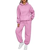 AUTOMET Womens 2 Piece Outfits Lounge Hoodie Sweatsuit Sets Plus Size Fall Fashion Clothes Airport Travel Pants Tracksuits
