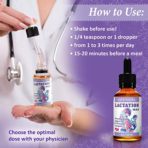 Lactation Supplement Fenugreek & Blessed Thistle & Moringa & Fennel