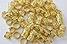 48PC Dreadlocks Beads Aluminum Cuffs Hair Decoration Filigree Tube