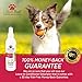 Lillian Ruff Leave-in Dog Conditioner & Detangler Spray - pH Balanced After-Bath No Rinse Hydrating Dog Conditioning Spray - Silky Shine Spray for Dry Skin, Itch Relief, Detangling & Dematting (8oz)