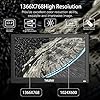 Portable-Monitor-133-Inch-CCTV-Monitor-1366x768-Resolution-LED-Screen-Small-Monitor-with-HDMIVGAUSBAV-Input-Compatible-with-PC-CCTV-Raspberry-Pi-Xbox-360-Windows-7810-VESA-Black Thinlerain Portable Monitor 13.3 Inch CCTV Monitor 1366x768 Resolution LED Screen Display Small Monitor with HDMI/VGA…