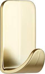 Command Small Metallic Hooks Gold Colour 4 Hooks 5 Strips Damage Free Hanging view 4