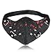 Yes I am PU Leather Rivet Half Face Punk Cosplay Wind Protective Motorcycle Anti-Dust Mask