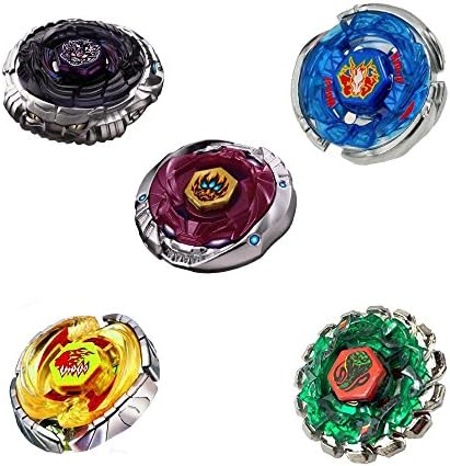 5 Beys Set - Diablo Nemesis X:D (BB-122), Earth Virgo (BB-60), Storm Pegasus (BB-28), Poison Serpent SW145SD (BB-69), Phantom Orion B:d (BB-118) - 5 Launchers included