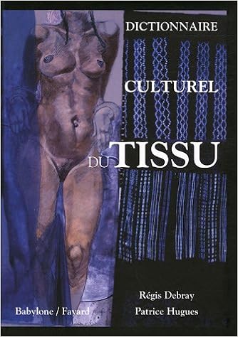 Amazon Fr Dictionnaire Culturel Du Tissu Debray Regis Hugues Patrice Livres