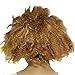 Adult Clown Mask with Hair and Exposed Teeth for Halloween Costume, Cosplay, Easter, Theme Party (A)