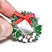 Odoria 1/12 Miniature Christmas Wreath Dollhouse Accessories