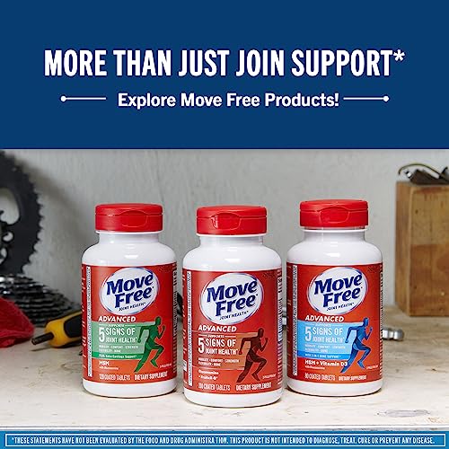 Move Free Advanced Glucosamine Chondroitin MSM + Vitamin D3 Joint