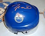 Taylor Hall Edmonton Oilers Autographed Mini Helmet - Autographed NHL Mini Helmets