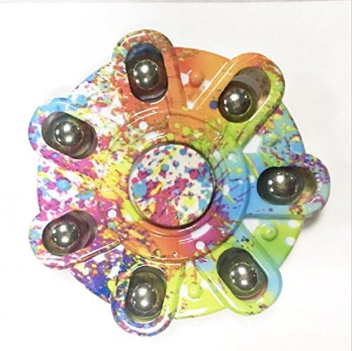 1 Pcs Hand Spinner Toys 3D card Figit Premium quality EDC Focus for Kids Perfectly Fits inside the Pocket Spins