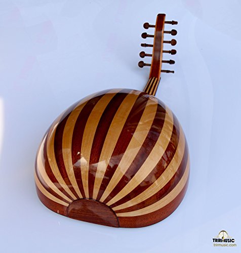 Turkish Quality Mahogany and Maple String Instrument Oud Ud AO-103