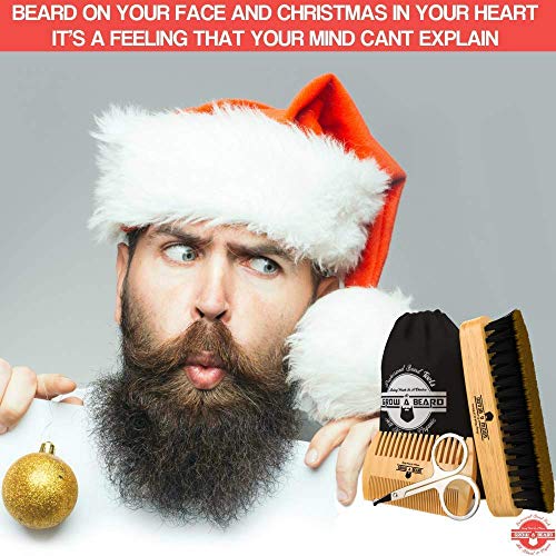 2 Beard+Brush+Comb+Set+Care