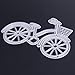 Whitelotous Cutting Dies Stencil Metal Mould for DIY Scrapbook Album Paper Card (Bicycle)