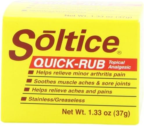 Soltice Quick-Rub Cream 1.33 oz (4 Pack)