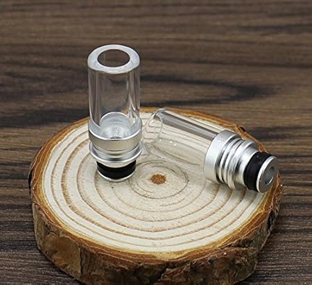 Amazon Co Jp プルームテック 対応 ドリップチップ 2個セット ガラス製 電子タバコ Vape マウスピース Ploomtech互換 510互換 シルバー ドラッグストア
