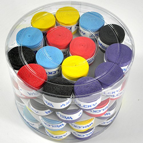 ADSRO Absorb-sweat stretchy Tennis Squash Racquet Band Grip Tape Overgrip size 10 pcs (10 Random) - Thumbnail 4