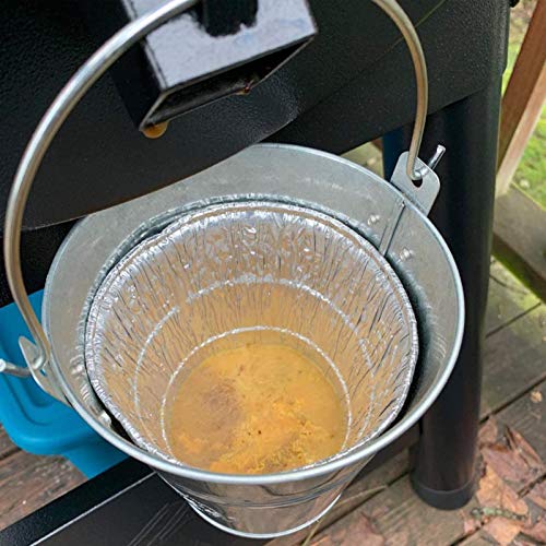 soldbbq Grease Bucket with 10 Liners Replace Part for Select Models 20