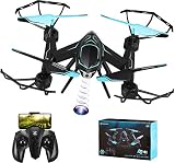 Drone Mini Drones for Kids Beginners Remote Control Helicopter with Camera Micro rc Indoor Outdoor Live Video WiFi FPV High Tenacity Anti-Broken