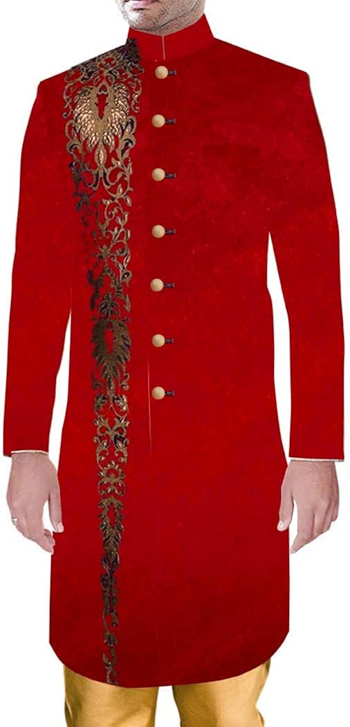 red wedding outfit