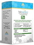 HairConfirm Hair Follicle Drug Test Kit, 12 Drugs Tested 90 Day Report