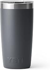 YETI Rambler 10 oz Tumbler with MagSlider Lid Charcoal Stainless Steel view 8