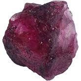 GEMHUB Loose Gemstones Beads Natural Crystals And Healing Stones 22 Carats Raw Rough Ruby Healing Crystals For Jewelry Making