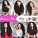 Brazilian Deep Wave Human Hair 3 Bundles with Closure (26 28 30 + 20 Free Part) 9A Unprocessed Brazilian Virgin Human Hair Deep Curly Hair Weave Bundles with Closure Natural Color