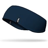 JUNK Brands Ear Warmer Headband - Performance Fleece, Moisture-Wicking, Non-Slip, Winter Ear Muffs for Men & Women - One Size - Navy
