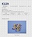 eZthings® Designer Decorating Lace and Trims for Sewing and Craft Projects (3 Yard, Flower B)