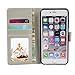 UrSpeedtekLive iPhone 6s Case, iPhone 6 Case, Premium PU Leather Funny Pattern Flip Wallet Case Cover Card Slots & Stand iPhone 6/6s 4.7 Inch (2065)