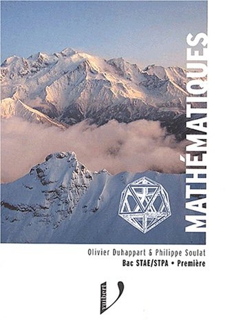Mathématiques, baccalauréat STAE, STPA