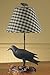Park Designs Crow Iron Lamp