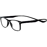 Magz Astoria Magnetic Reading Glasses | Readers for Women & Men | Rx Eyeglasses | Rear Connecting Frame One Power Readers