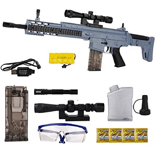 Buy Halo Nation Scar K98 Heavy Airsoft Scar Assault Rifle Toy Gun Which Shoots Water Crystal Bullets Automatic And Continuous Power Shots High Grade Real Scale Mercenary Online At Low Prices In India