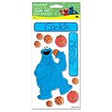 Jolee's Sesame Street 3D Stickers, Cookie Monster