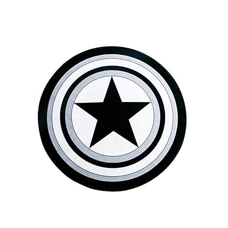 Rug Round Rug Captain America Shield Carpet Living Room