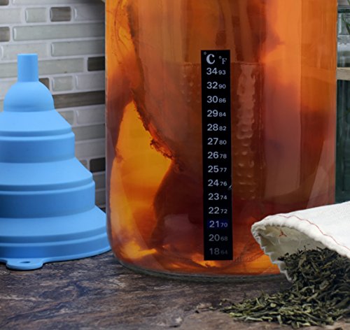 image for Solstice Tea Traders Deluxe Kombucha Jar Gift Set w/ Accessories; Gall