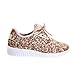 Link Lace up Rock Glitter Fashion Sneaker For Children/Girl/Kids