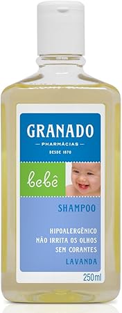 Shampoo Bebê Lavanda, Granado, Lilás, 250ml 