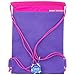 Disney Minnie Mouse Authentic Licensed Drawstring Bag Backpack (Purple)